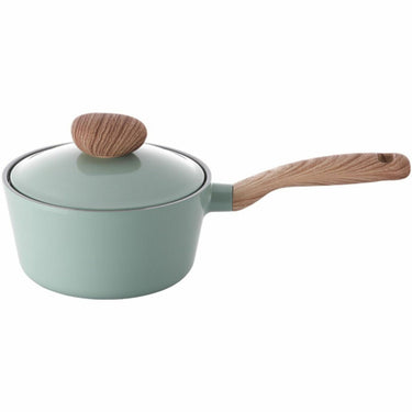 Green Demer Retro 1.8L Aluminium Induction Sauce Pan with Lid